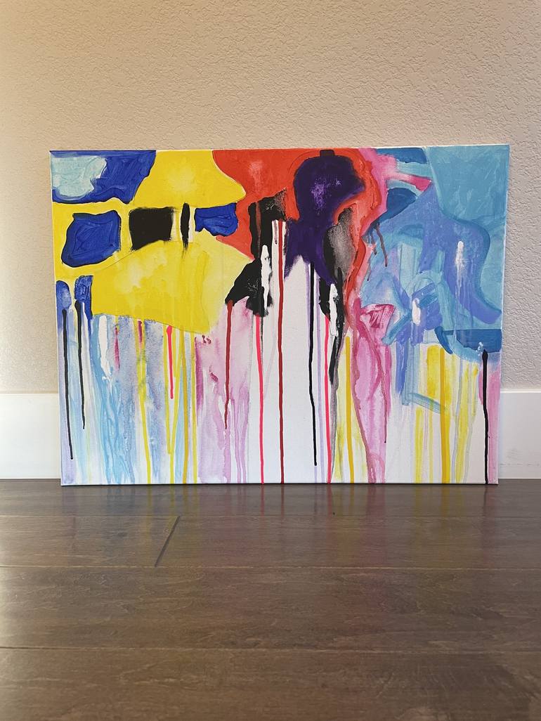 Original Abstract Painting by Vincenz Artworks