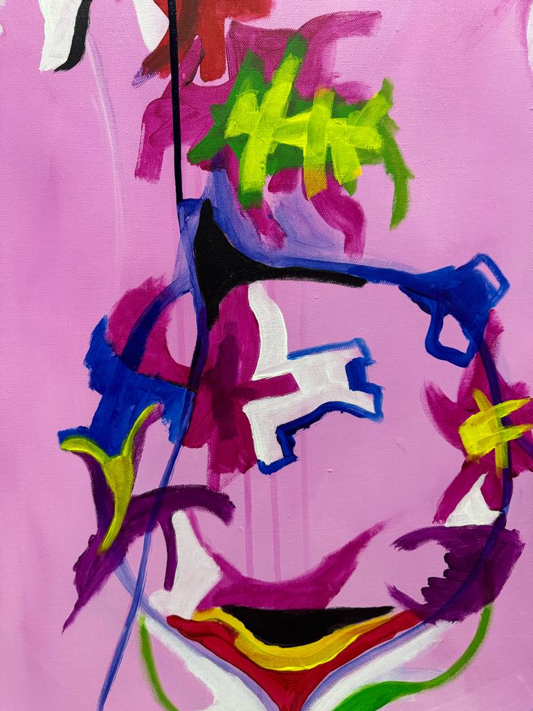 Original Abstract Expressionism Abstract Painting by Vincenz Artworks