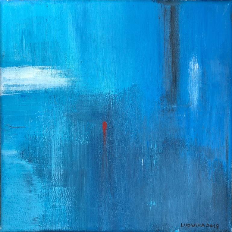 Original Abstract Painting by Ludwika Pilat