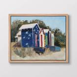 Sunny Afternoon | Mornington Beach Huts by Michelle McKinnon