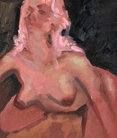 Original Expressionism Erotic Paintings by Sarah Piche