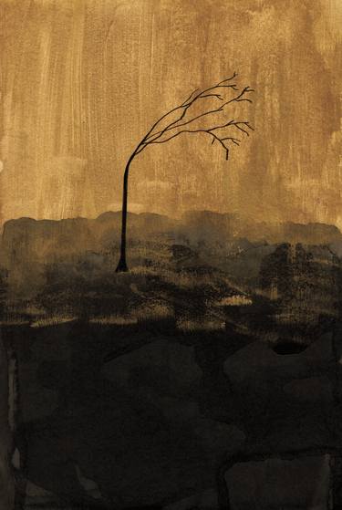Print of Tree Paintings by Keila Knobel