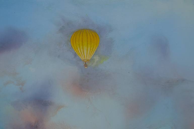 Original Expressionism Fantasy Painting by Roque Reyes