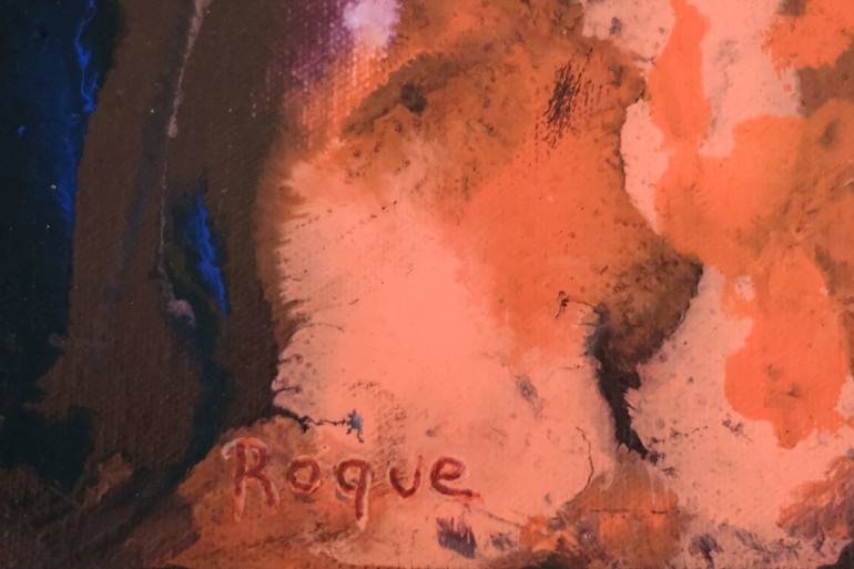 Original Impressionism People Painting by Roque Reyes