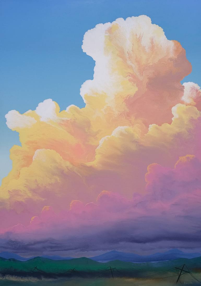 painting clouds