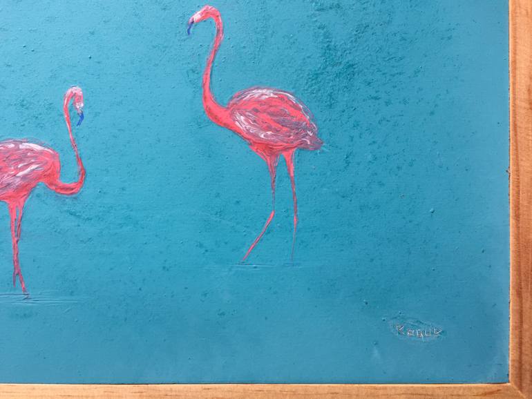 Original Figurative Animal Painting by Roque Reyes