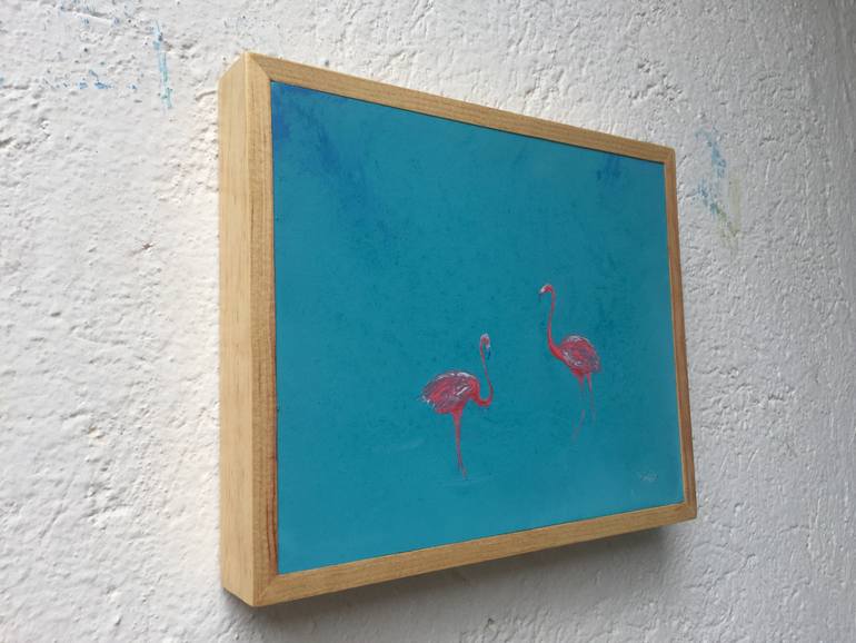 Original Figurative Animal Painting by Roque Reyes