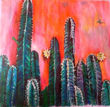 Cactus sunset thumb