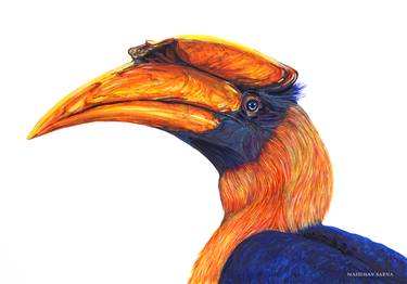 Original Figurative Animal Paintings by Mahdhav Sarna