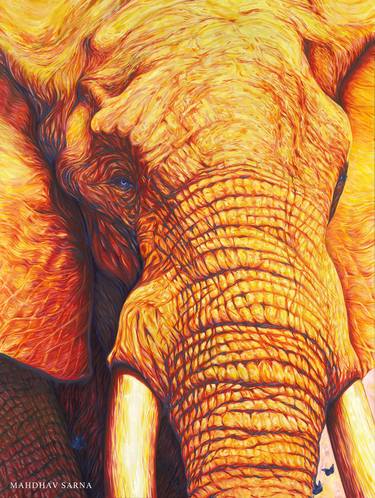 Original Animal Paintings by Mahdhav Sarna