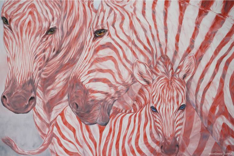 Original Animal Painting by Mahdhav Sarna