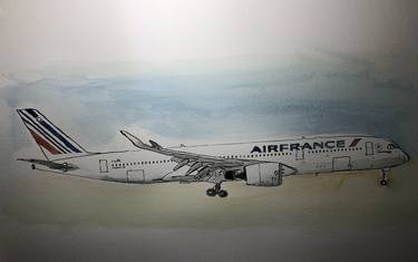 Print of Aeroplane Paintings by Guz McStone