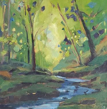 Original Fine Art Landscape Paintings by Sheila Romard