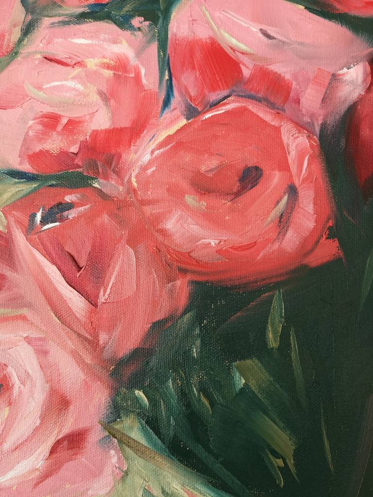 Original Floral Painting by Sheila Romard