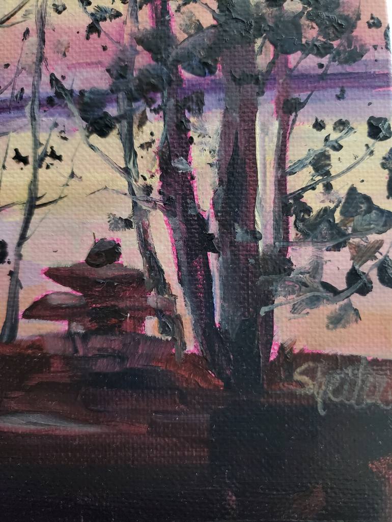 Original Landscape Painting by Sheila Romard