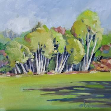 Print of Impressionism Landscape Paintings by Sheila Romard