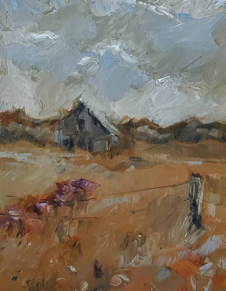 Print of Impressionism Landscape Paintings by Sheila Romard