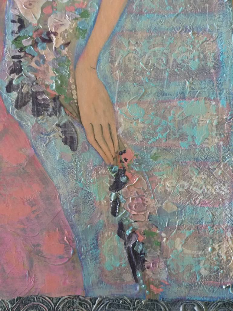 Original Art Deco Fantasy Painting by Teo Soos