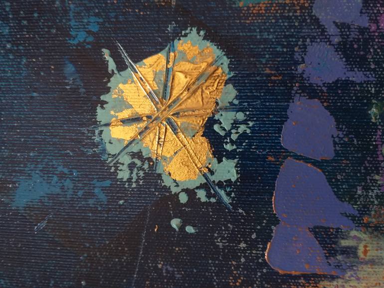 Original Conceptual Abstract Painting by Teo Soos