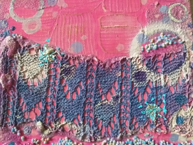 Original Conceptual Abstract Painting by Teo Soos