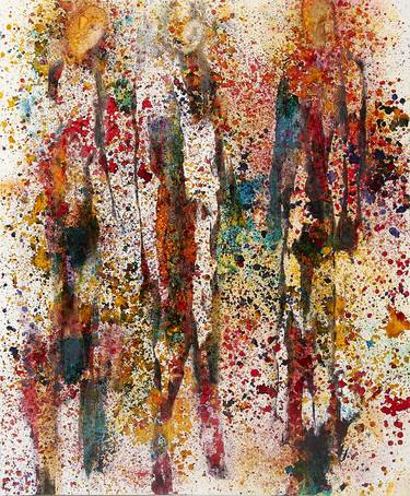 Original Abstract People Paintings by Caia Matheson