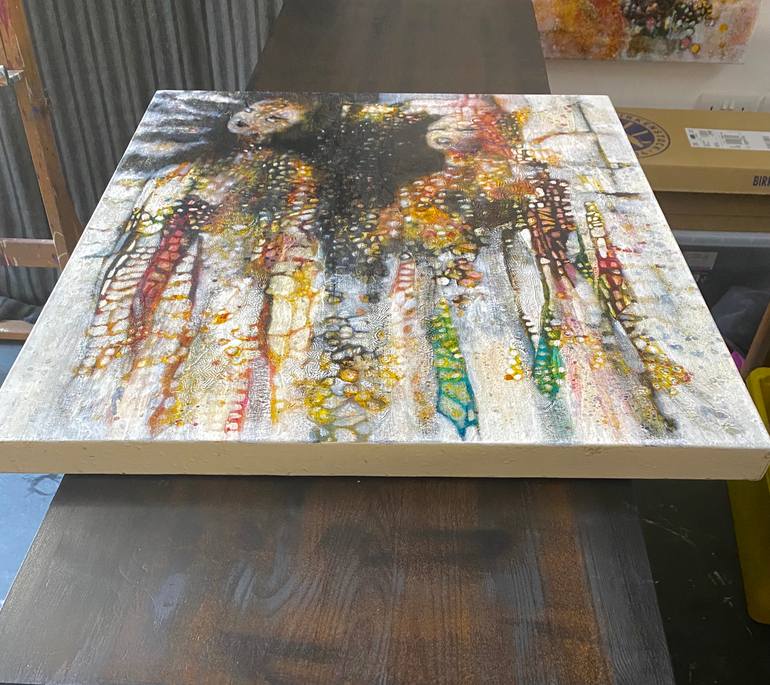 Original Figurative Women Painting by Caia Matheson