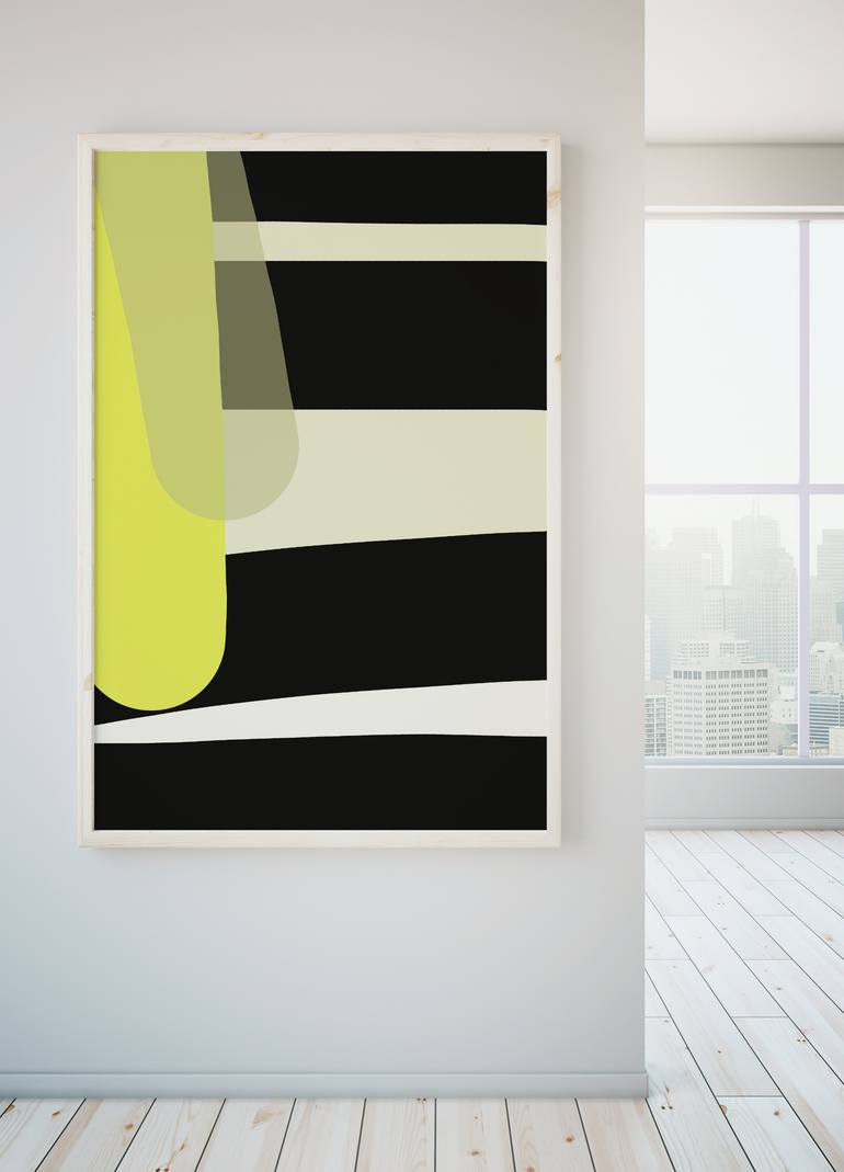 Original Contemporary Abstract Digital by Edyta Jarkiewicz