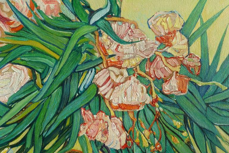 Original Impressionism Floral Painting by Zoran Boskovic