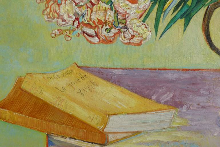 Original Impressionism Floral Painting by Zoran Boskovic