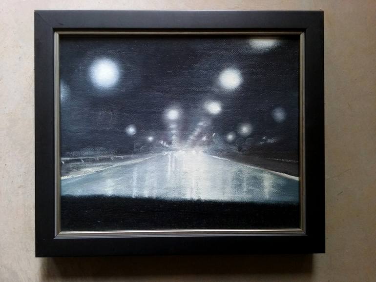 Original Expressionism Landscape Painting by Heather Lewis