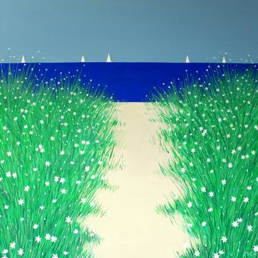 Saatchi Art Artist Kirstin McCoy; Paintings, “Beach Path” #art