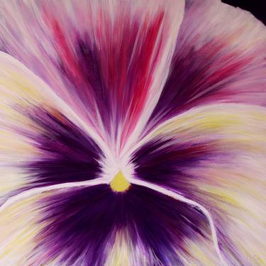 Flower Abstract - Abstract Art - Large Abstract Painting thumb