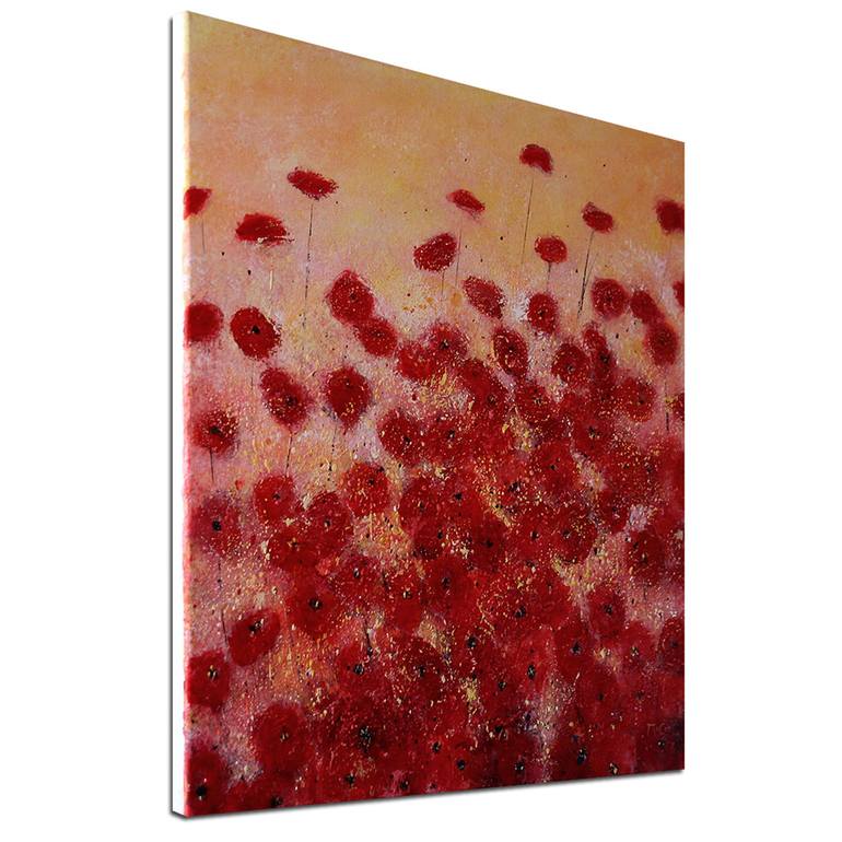 Original Abstract Floral Painting by Kirstin McCoy