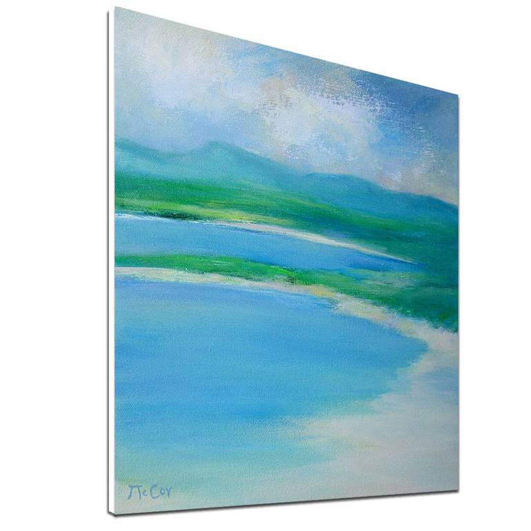 Original Abstract Seascape Painting by Kirstin McCoy