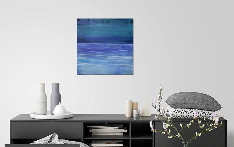 Original Impressionism Abstract Painting by Kirstin McCoy