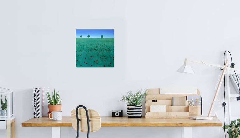 Original Abstract Landscape Painting by Kirstin McCoy