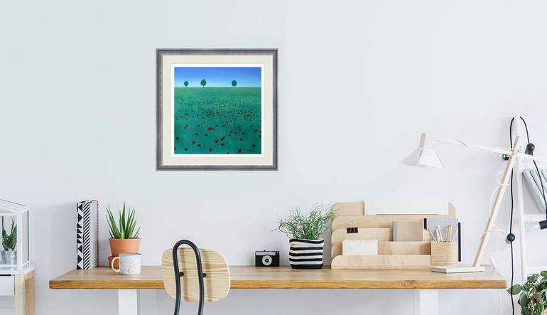 Original Abstract Landscape Painting by Kirstin McCoy