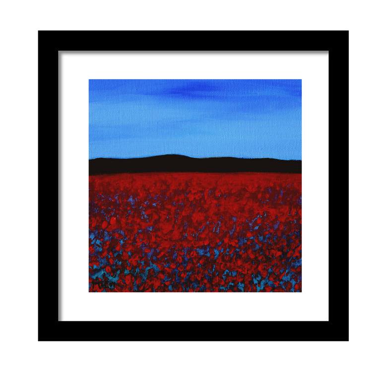 Original Abstract Landscape Painting by Kirstin Mccoy
