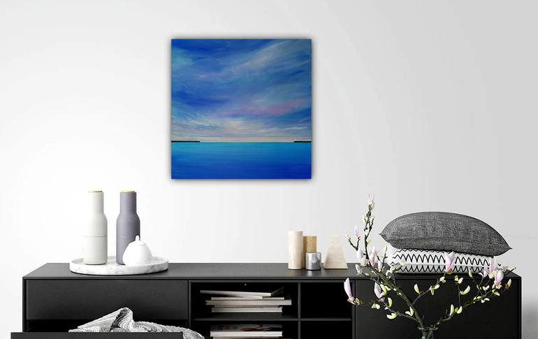 Original Abstract Seascape Painting by Kirstin McCoy