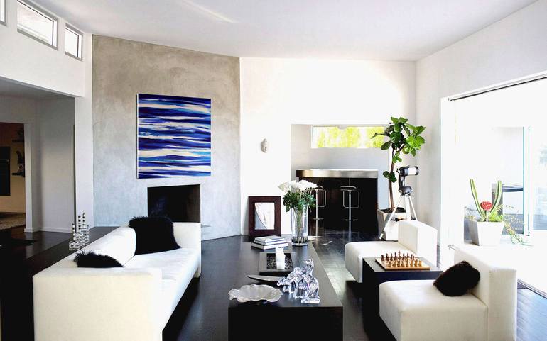 Original Impressionism Abstract Painting by Kirstin Mccoy