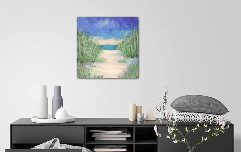 Original Fine Art Seascape Painting by Kirstin McCoy