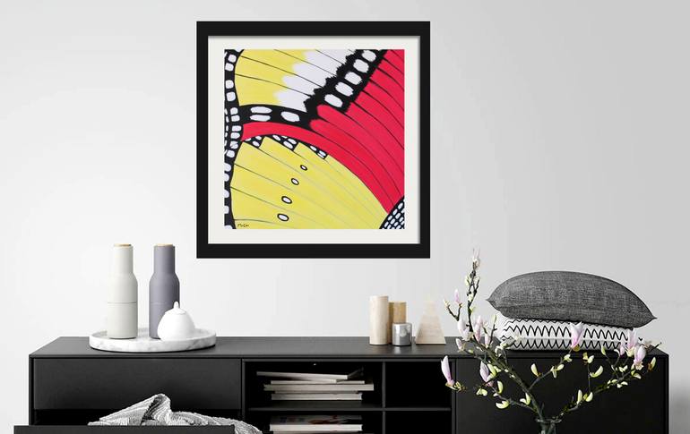 Original Modernism Abstract Painting by Kirstin Mccoy