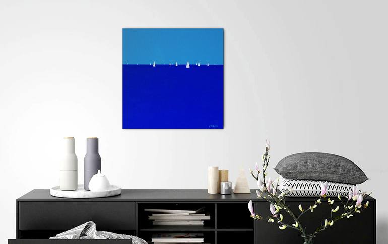 Original Minimalism Abstract Painting by Kirstin McCoy
