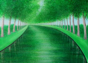 Original Fine Art Landscape Paintings by Kirstin McCoy