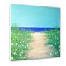 READY TO HANG: The edges of the canvas are painted white so the art is ready to hang.