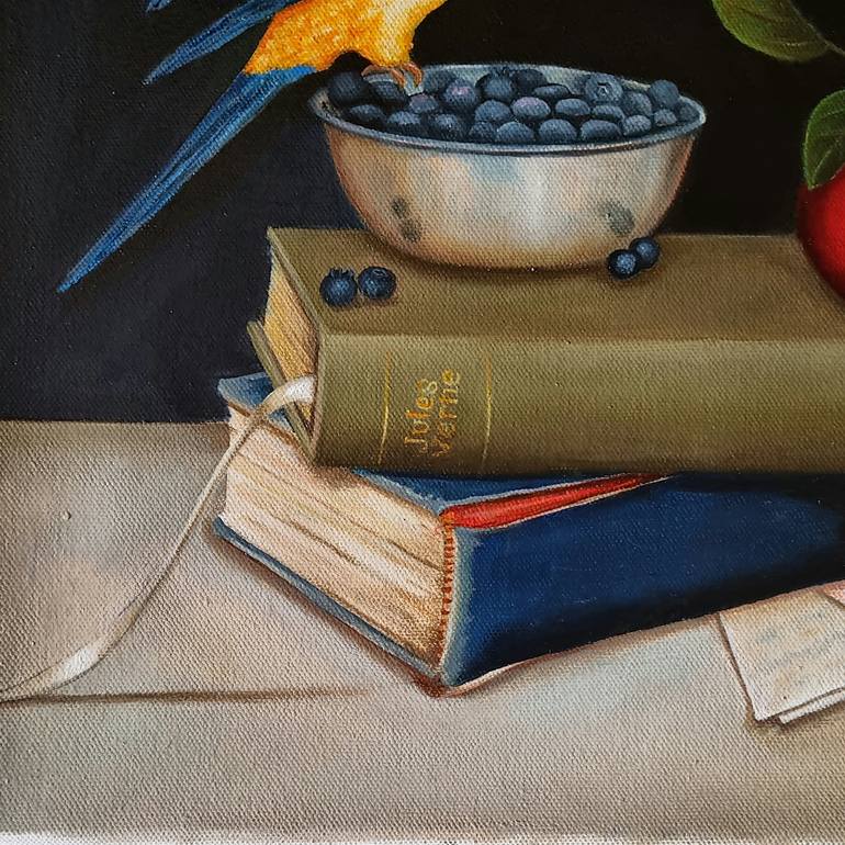 Original Realism Still Life Painting by PRIYANKA SINGH