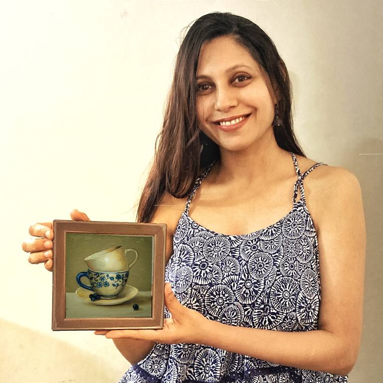 Original Realism Still Life Painting by Priyanka Singh