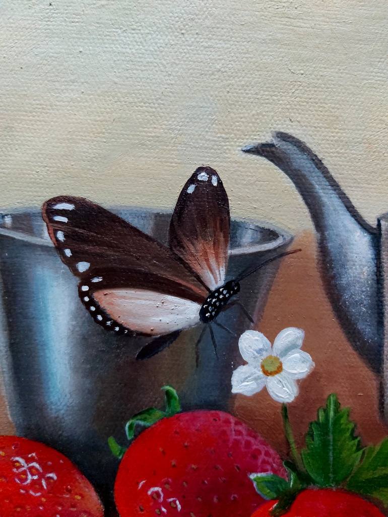 Original Realism Still Life Painting by PRIYANKA SINGH