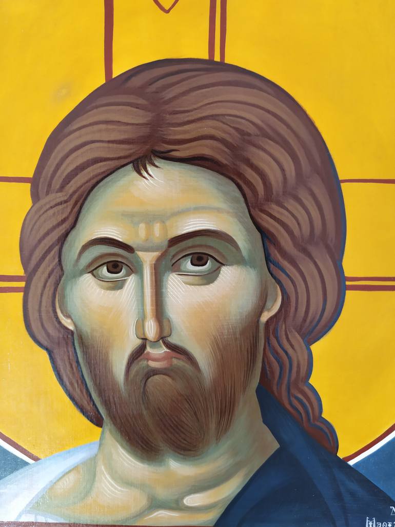 Original Other Religion Painting by Elisavet Mathiou