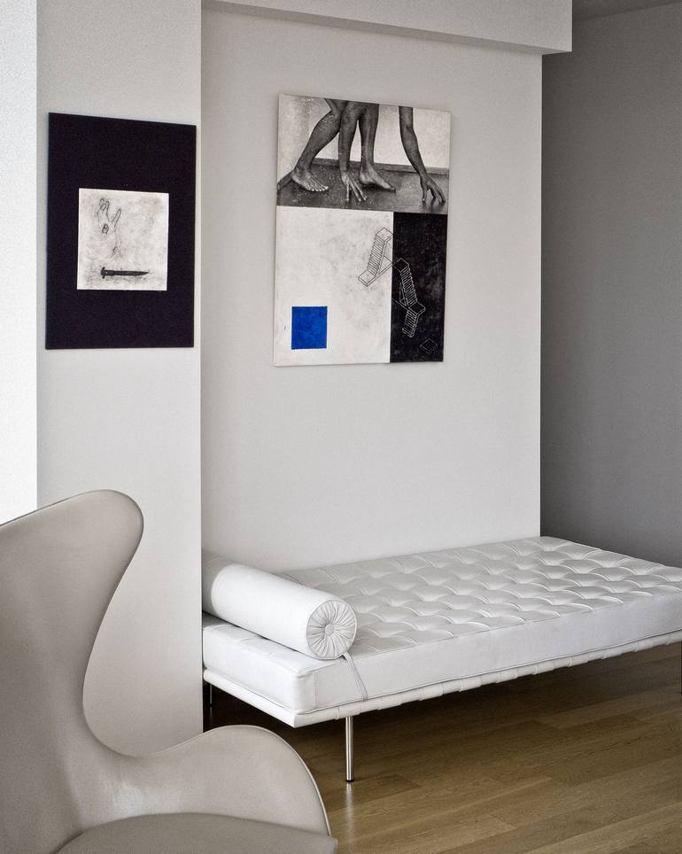 Original Abstract Time Painting by Alexandre Liberato